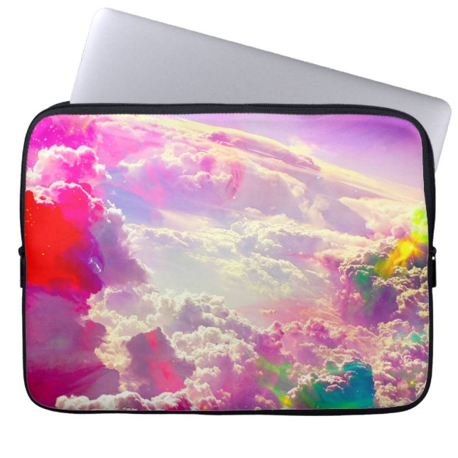 Funda Para Portátil nubes celestiales (Frente)