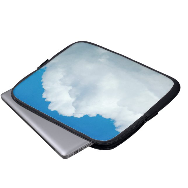 Funda Para Portátil Nubes cúmulonimbus (Inferior anverso)