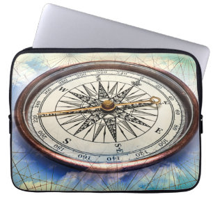 Funda Para Portátil Nubes del compás