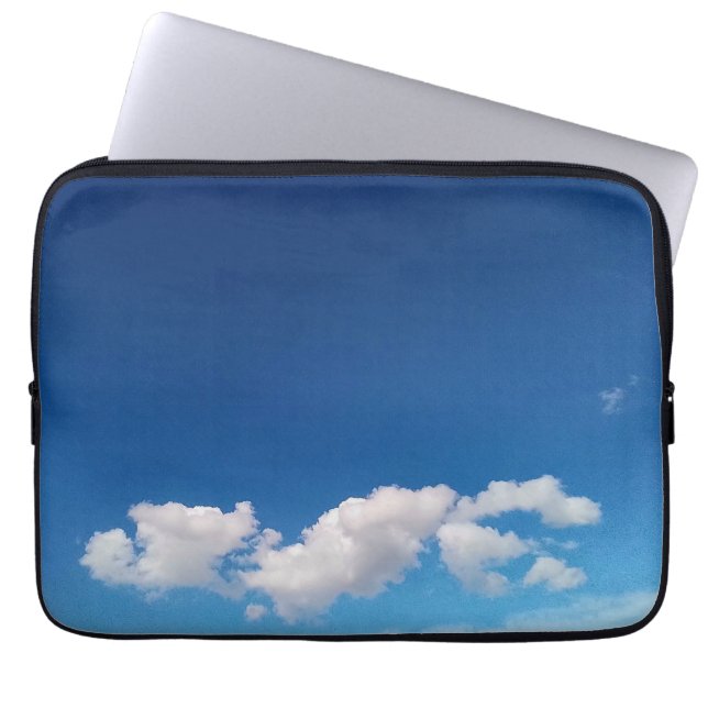 Funda Para Portátil Nubes delgadas (Frente)
