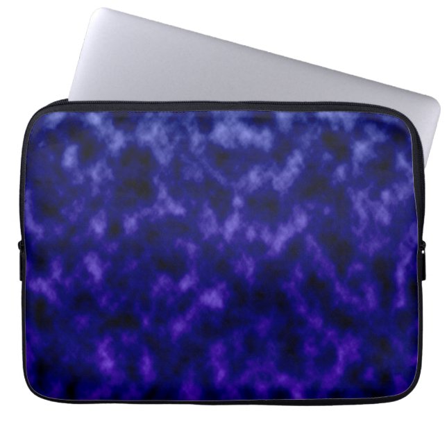 Funda Para Portátil Nubes moradas (Frente)