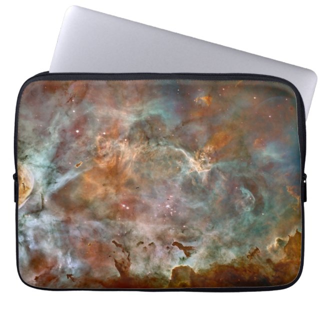 Funda Para Portátil Nubes oscuras de Carina Nebula Hubble Space (Frente)