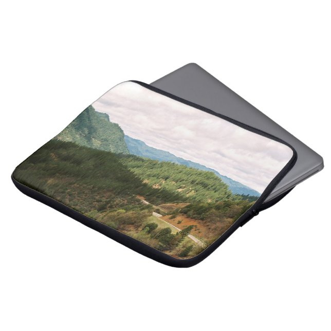 Funda Para Portátil Nubes sobre el valle...... (Superior anverso)