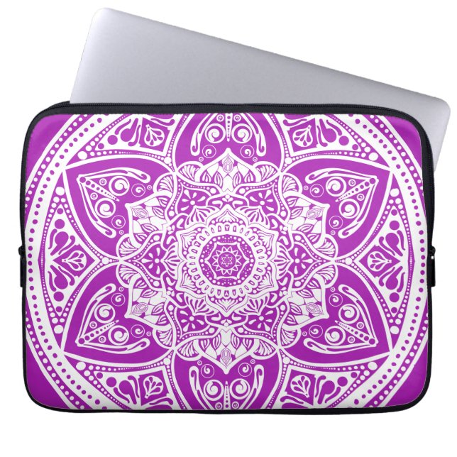 Funda Para Portátil Nudibranch Mandala (Frente)