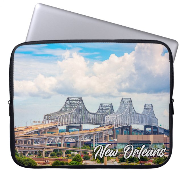 Funda Para Portátil Nueva Orleans, Luisiana, Estados Unidos (Frente)
