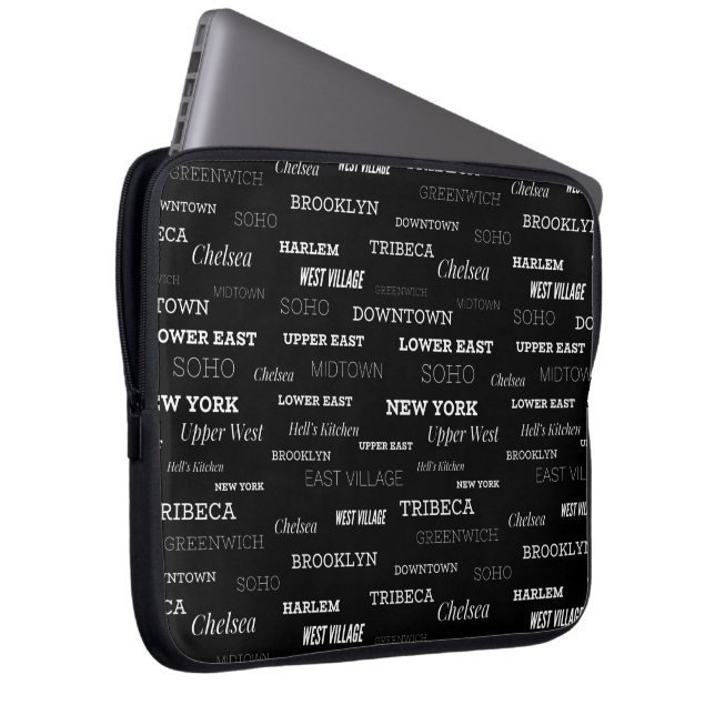 Funda Para Portátil Nueva York, Brooklyn, barrios de Chelsea (Anverso derecho)
