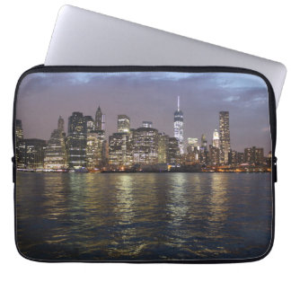 Funda Para Portátil Nueva York horizonte a la caída de la tarde