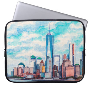 Funda Para Portátil Nueva York, Nueva York, Estados Unidos. Vistas a l