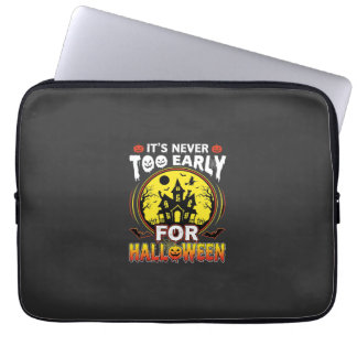 Funda Para Portátil Nunca es demasiado temprano para la casa embrujada