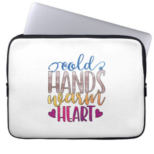 Funda Para Portátil Nurse Gift   Cold Hands Varm Heart