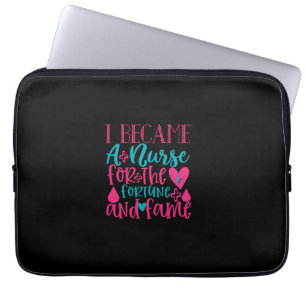 Funda Para Portátil Nurse Gift   Se Convirtió En Una Enfermera Para La