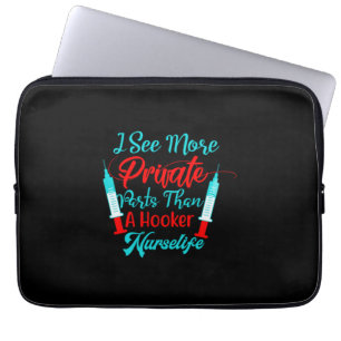 Funda Para Portátil Nurse Gift Veo Más Partes Privadas
