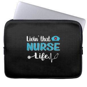 Funda Para Portátil Nurse Gift Vivir Esa Vida De Enfermería