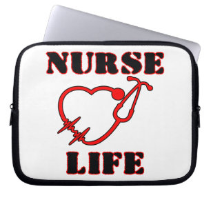 FUNDA PARA PORTÁTIL NURSE LIFE