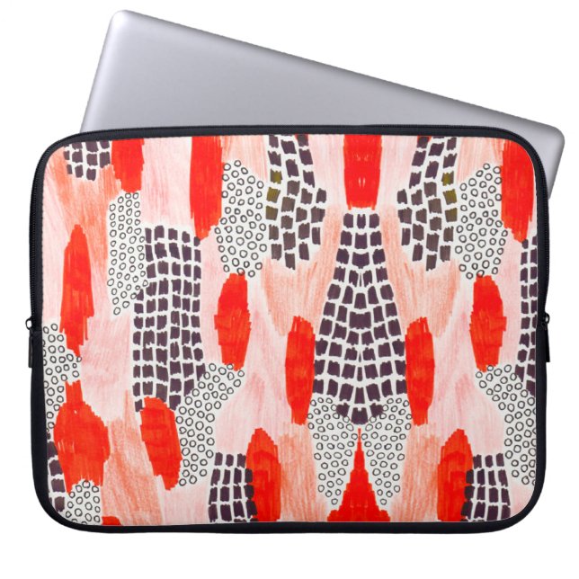 Funda Para Portátil Obra colorida (Frente)