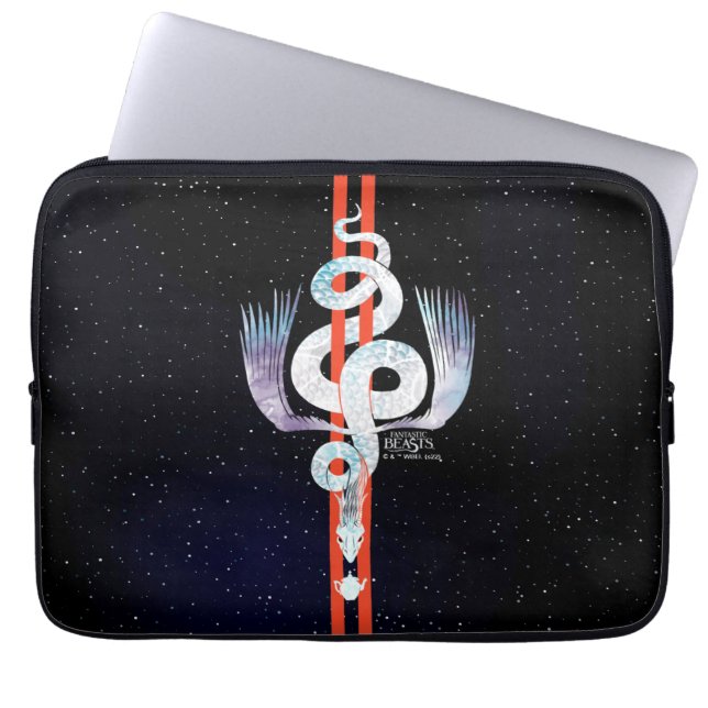 Funda Para Portátil Ocamy de bestias fantásticas (Frente)