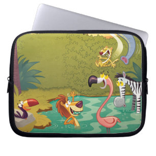 Funda Para Portátil Ocaso en el agujero de agua