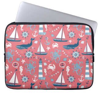 Funda Para Portátil Océano náutico subió