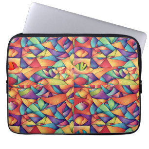 Funda Para Portátil Océano psicodélico