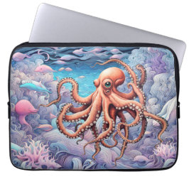 Funda Para Portátil Octopus