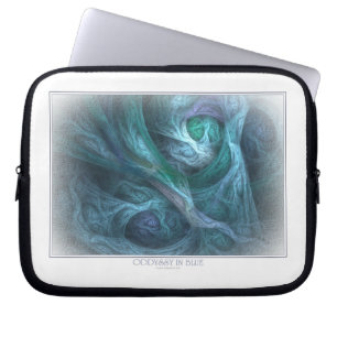 Funda Para Portátil Oddyssy En Manga Electrónica Azul
