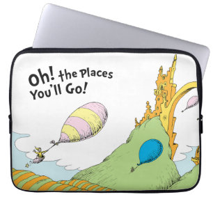 Funda Para Portátil ¡Oh, los lugares que visitarás!