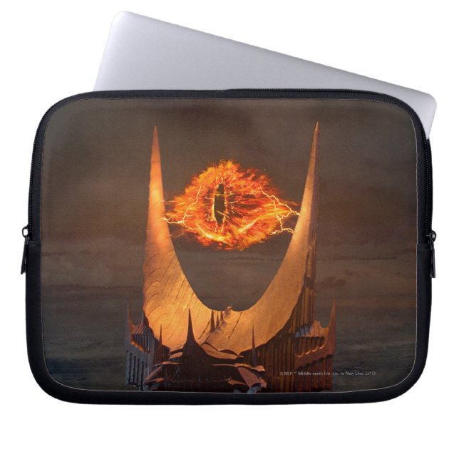Funda Para Portátil Ojo de la torre de Sauron (Frente)