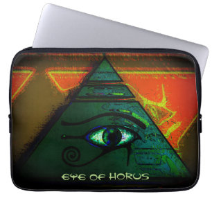Funda Para Portátil Ojo egipcio místico de Horus