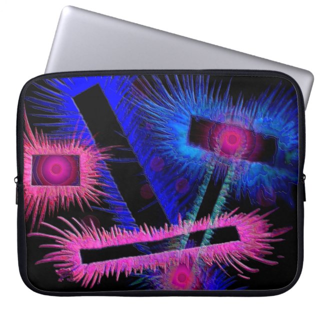 Funda Para Portátil Ojos Alienigenas (Frente)