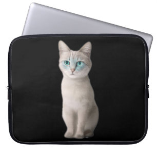 Funda Para Portátil Ojos Azules Cat