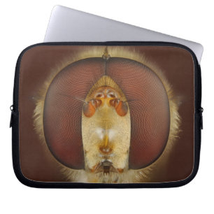 Funda Para Portátil Ojos principales y compuestos de una mosca de la