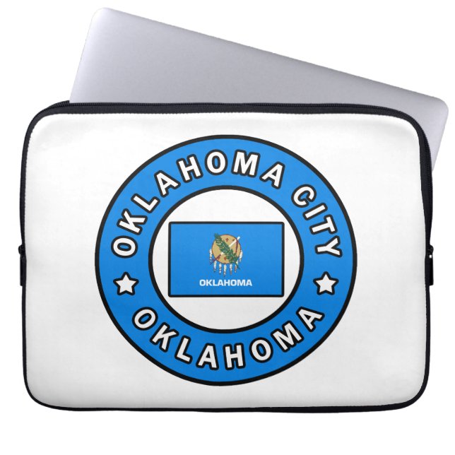 Funda Para Portátil Oklahoma City Oklahoma (Frente)