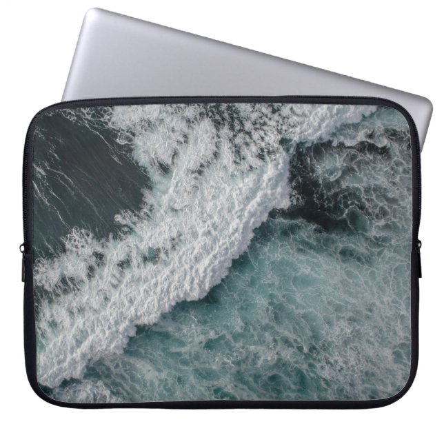 Funda Para Portátil Ola oceánica (Frente)