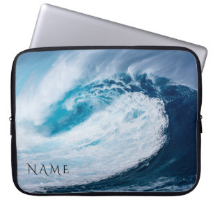 Funda Para Portátil Ola oceánica personalizada