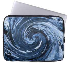 Funda Para Portátil Ola rizada y remolinada....