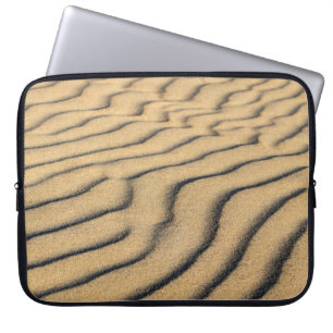 Funda Para Portátil Olas de arena de la playa dunas de arena fina