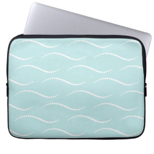 Funda Para Portátil Olas de Perla