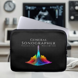 Funda Para Portátil Olas de ultrasonido de color sonógrafo general