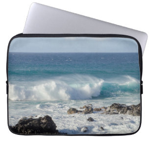Funda Para Portátil Olas En Maui, Fotografía Paisajística De Hawái