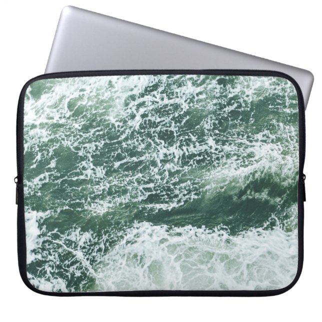 Funda Para Portátil Olas oceánicas (Frente)