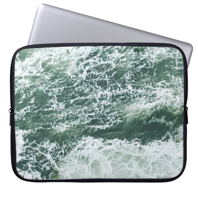 FUNDA PARA PORTÁTIL OLAS OCEÁNICAS (Frente)