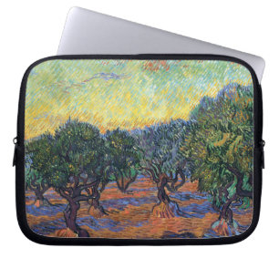 Funda Para Portátil Olivar de Vincent Van Gogh Impresionismo Arte