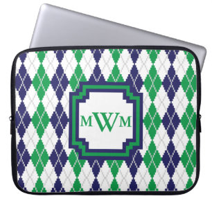 Funda para portátil On the Green Argyle