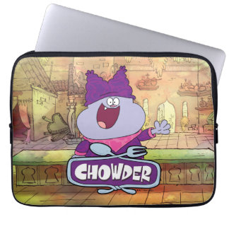 Funda Para Portátil Onda de Chowder