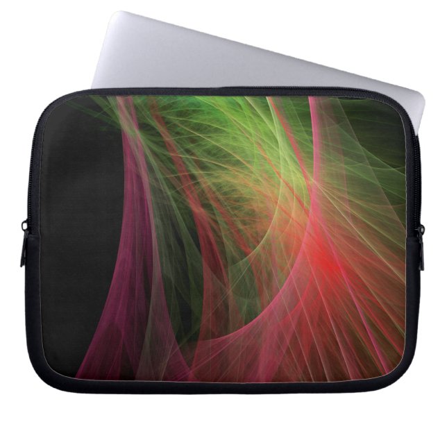 Funda Para Portátil Onda espacial (Frente)