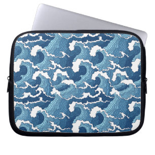 Funda Para Portátil Ondas del extracto