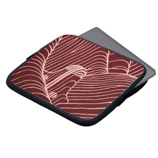 Funda Para Portátil Ondas dentro