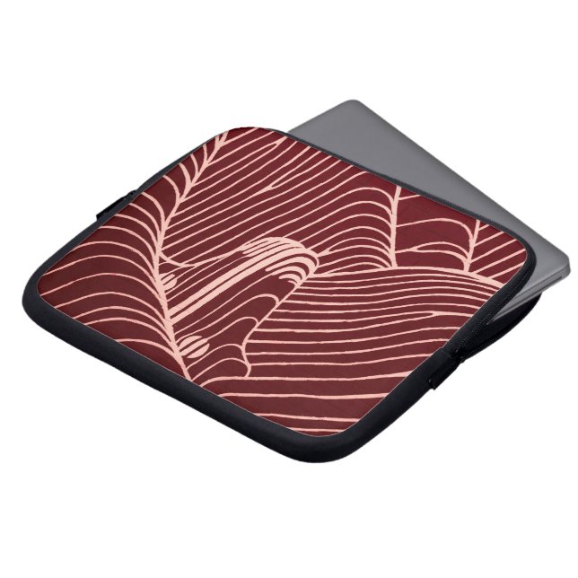 Funda Para Portátil Ondas dentro (Superior anverso)