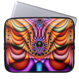 Funda Para Portátil ondulaciones Adicional-dimensionales V 1 manga del