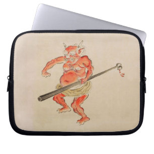 Funda Para Portátil Oni Yokai japonés vintage